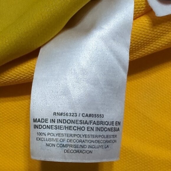 Nike Mizzou Men's Shirt Dri-Fit Polo Tigers Gold Yellow University Missouri XL - Picture 8 of 10